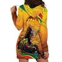 Afro Latina Queen Hoodie Dress The Beauty Of Black Women - Wonder Print Shop