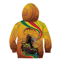 Afro Latina Queen Kid Hoodie The Beauty Of Black Women - Wonder Print Shop