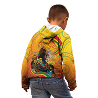 Afro Latina Queen Kid Hoodie The Beauty Of Black Women - Wonder Print Shop
