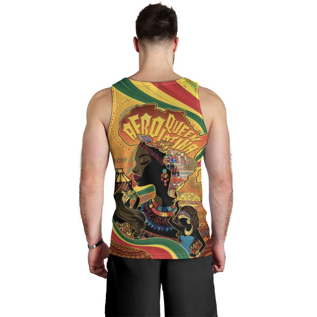 Afro Latina Queen Men Tank Top The Beauty Of Black Women - Wonder Print Shop