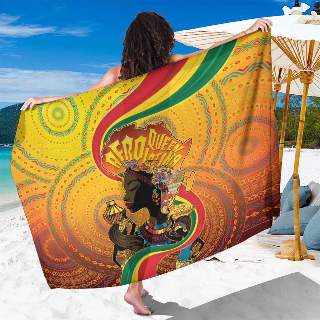 Afro Latina Queen Sarong The Beauty Of Black Women - Wonder Print Shop