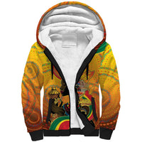 Afro Latina Queen Sherpa Hoodie The Beauty Of Black Women - Wonder Print Shop