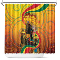 Afro Latina Queen Shower Curtain The Beauty Of Black Women - Wonder Print Shop