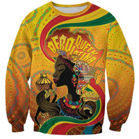 Afro Latina Queen Sweatshirt The Beauty Of Black Women - Wonder Print Shop