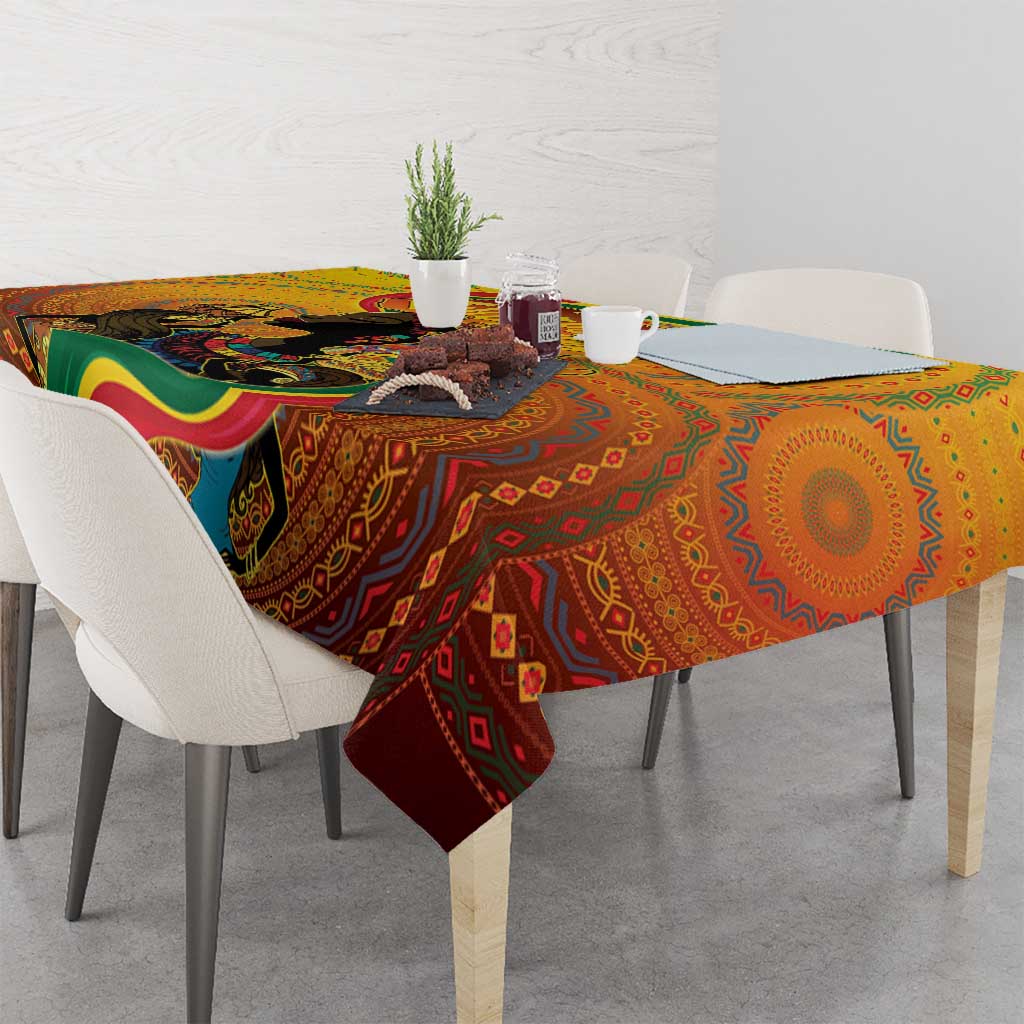 Afro Latina Queen Tablecloth The Beauty Of Black Women - Wonder Print Shop