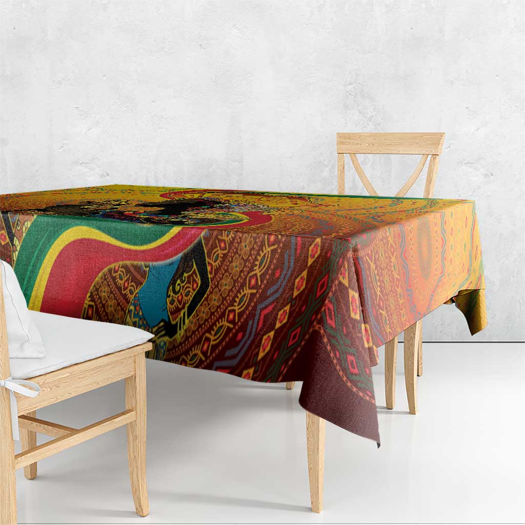 Afro Latina Queen Tablecloth The Beauty Of Black Women - Wonder Print Shop