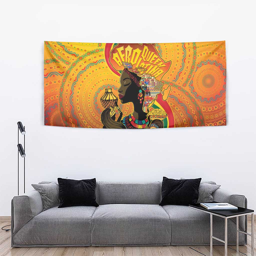 Afro Latina Queen Tapestry The Beauty Of Black Women - Wonder Print Shop