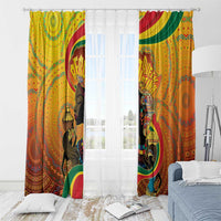 Afro Latina Queen Window Curtain The Beauty Of Black Women - Wonder Print Shop