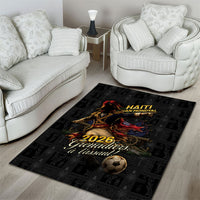 Haiti Football 2026 Area Rug Haiti Nan Mondyal