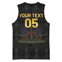 Custom Haiti Football 2026 Basketball Jersey Haiti Nan Mondyal