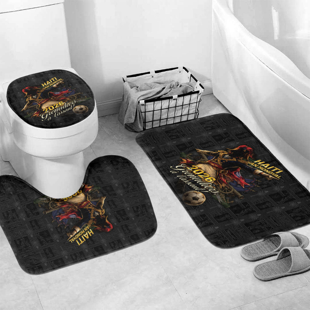 Haiti Football 2026 Bathroom Set Haiti Nan Mondyal
