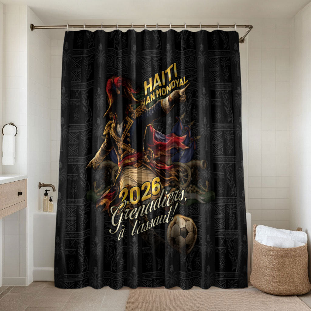 Haiti Football 2026 Bathroom Set Haiti Nan Mondyal
