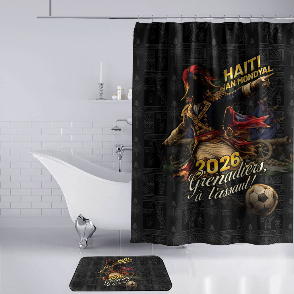 Haiti Football 2026 Bathroom Set Haiti Nan Mondyal