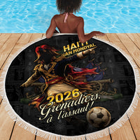 Haiti Football 2026 Beach Blanket Haiti Nan Mondyal