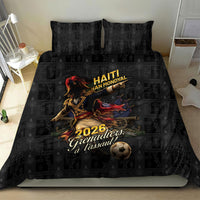 Haiti Football 2026 Bedding Set Haiti Nan Mondyal