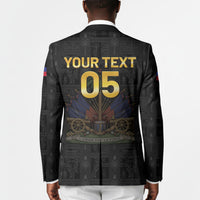 Custom Haiti Football 2026 Blazer Haiti Nan Mondyal