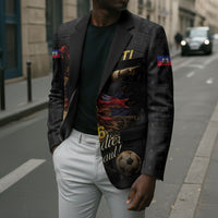 Custom Haiti Football 2026 Blazer Haiti Nan Mondyal