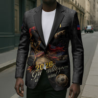 Custom Haiti Football 2026 Blazer Haiti Nan Mondyal