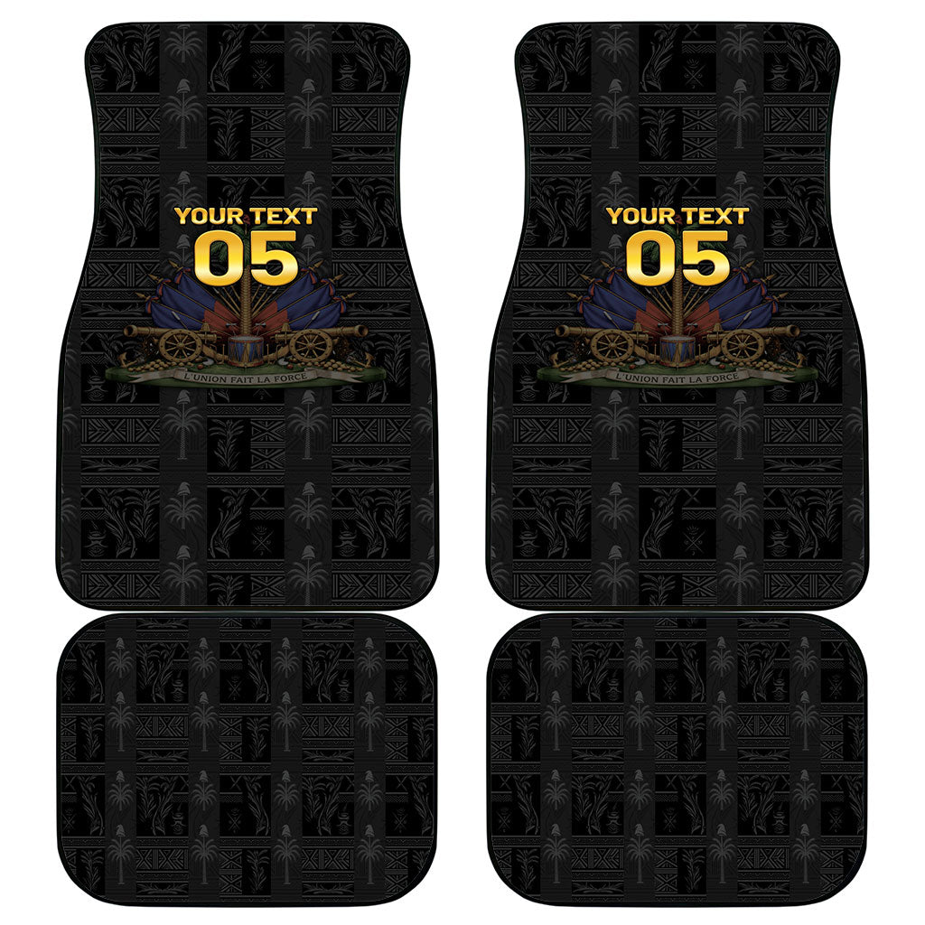 Custom Haiti Football 2026 Car Mats Haiti Nan Mondyal