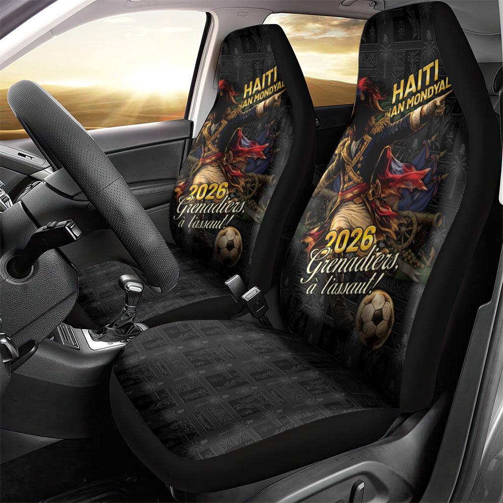 Haiti Football 2026 Car Seat Cover Haiti Nan Mondyal