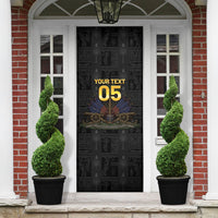 Custom Haiti Football 2026 Door Cover Haiti Nan Mondyal