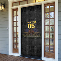 Custom Haiti Football 2026 Door Cover Haiti Nan Mondyal