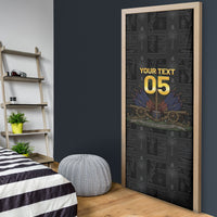 Custom Haiti Football 2026 Door Cover Haiti Nan Mondyal