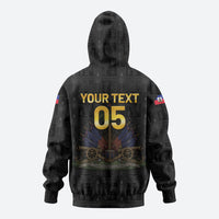 Custom Haiti Football 2026 Hoodie Haiti Nan Mondyal