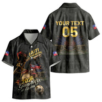 Custom Haiti Football 2026 Kid Hawaiian Shirt Haiti Nan Mondyal LT05