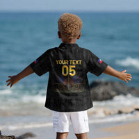 Custom Haiti Football 2026 Kid Hawaiian Shirt Haiti Nan Mondyal LT05