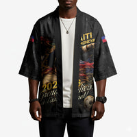 Custom Haiti Football 2026 Kimono Haiti Nan Mondyal