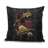 Haiti Football 2026 Pillow Cover Haiti Nan Mondyal