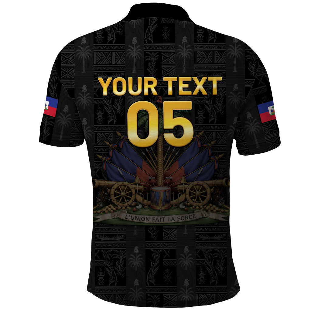 Custom Haiti Football 2026 Polo Shirt Haiti Nan Mondyal