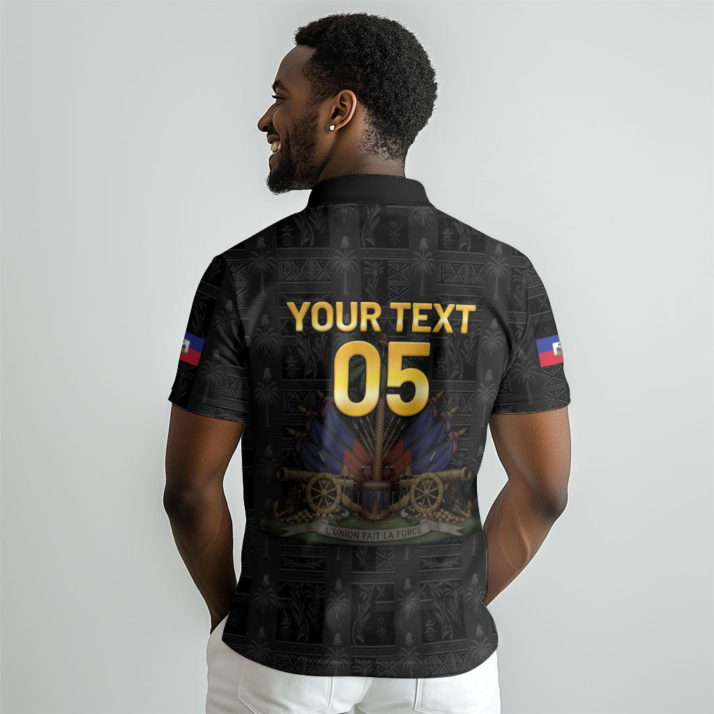 Custom Haiti Football 2026 Polo Shirt Haiti Nan Mondyal LT05