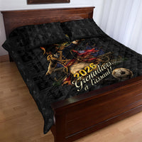 Haiti Football 2026 Quilt Bed Set Haiti Nan Mondyal