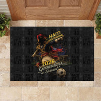 Haiti Football 2026 Rubber Doormat Haiti Nan Mondyal