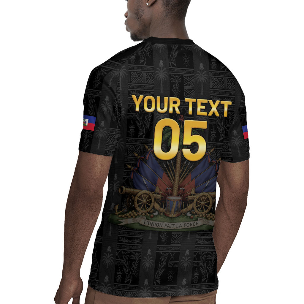 Custom Haiti Football 2026 Rugby Jersey Haiti Nan Mondyal