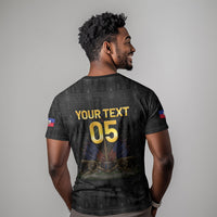 Custom Haiti Football 2026 T shirt Haiti Nan Mondyal