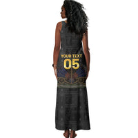 Custom Haiti Football 2026 Tank Maxi Dress Haiti Nan Mondyal