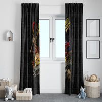 Haiti Football 2026 Window Curtain Haiti Nan Mondyal