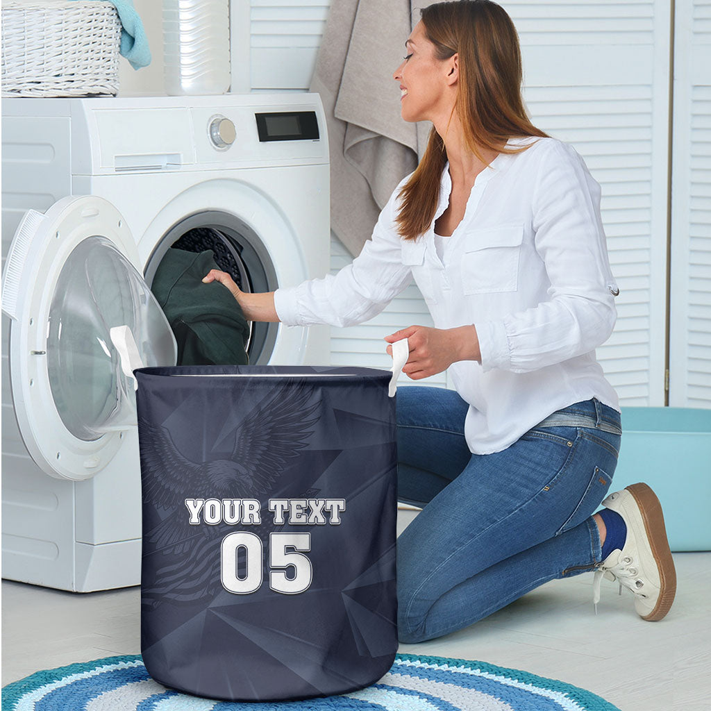 Custom United States Soccer 2026 Laundry Basket USA Eagle Simple Style