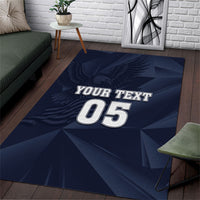 Custom United States Soccer 2026 Area Rug USA Eagle Simple Style