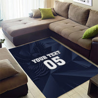 Custom United States Soccer 2026 Area Rug USA Eagle Simple Style