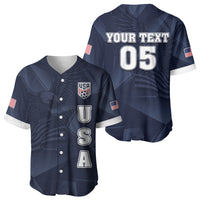 Custom United States Soccer 2026 Baseball Jersey USA Eagle Simple Style