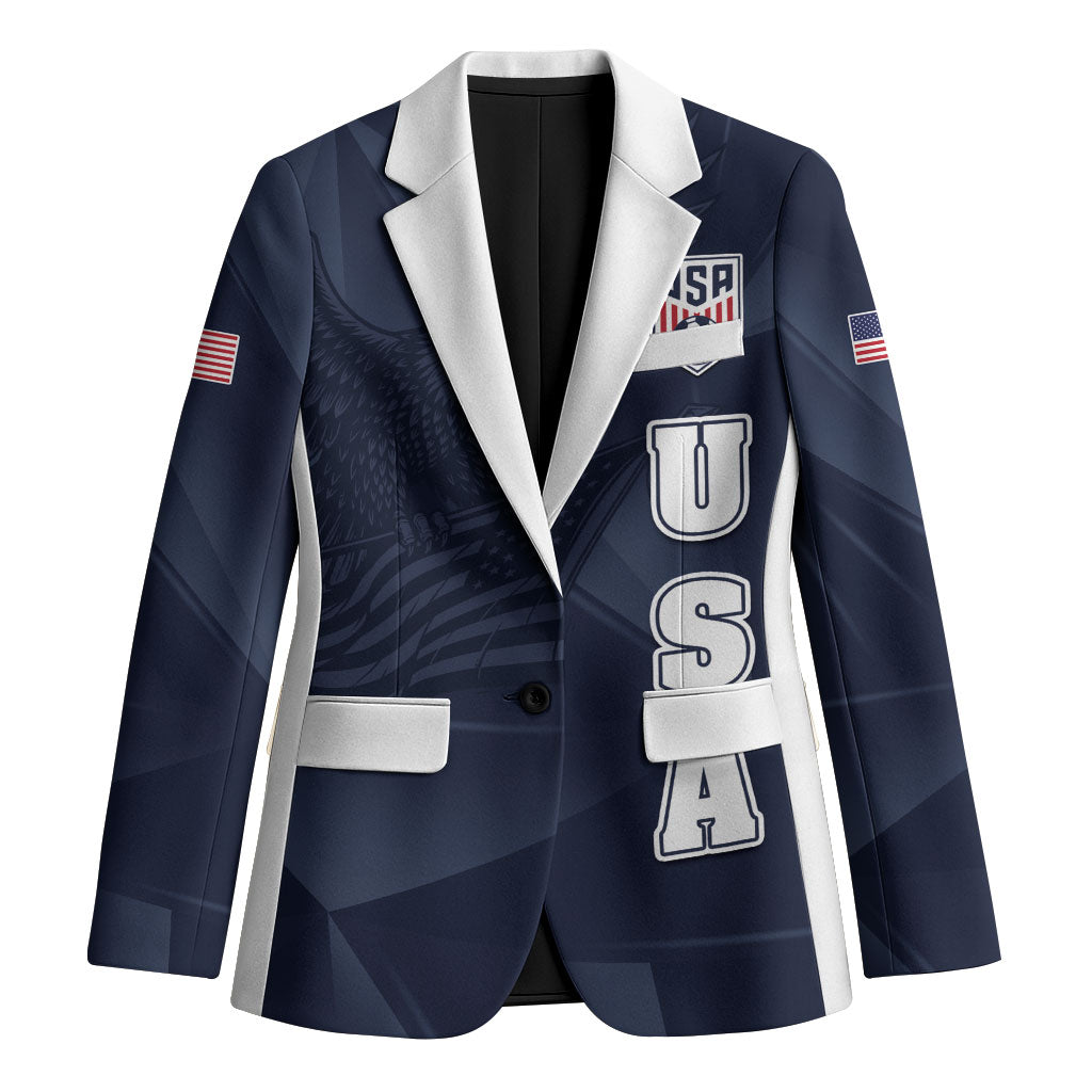 Custom United States Soccer 2026 Blazer USA Eagle Simple Style