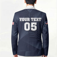 Custom United States Soccer 2026 Blazer USA Eagle Simple Style