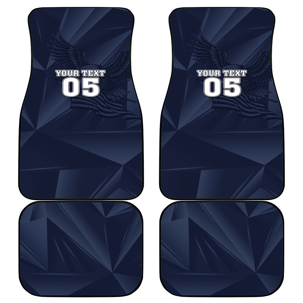 Custom United States Soccer 2026 Car Mats USA Eagle Simple Style