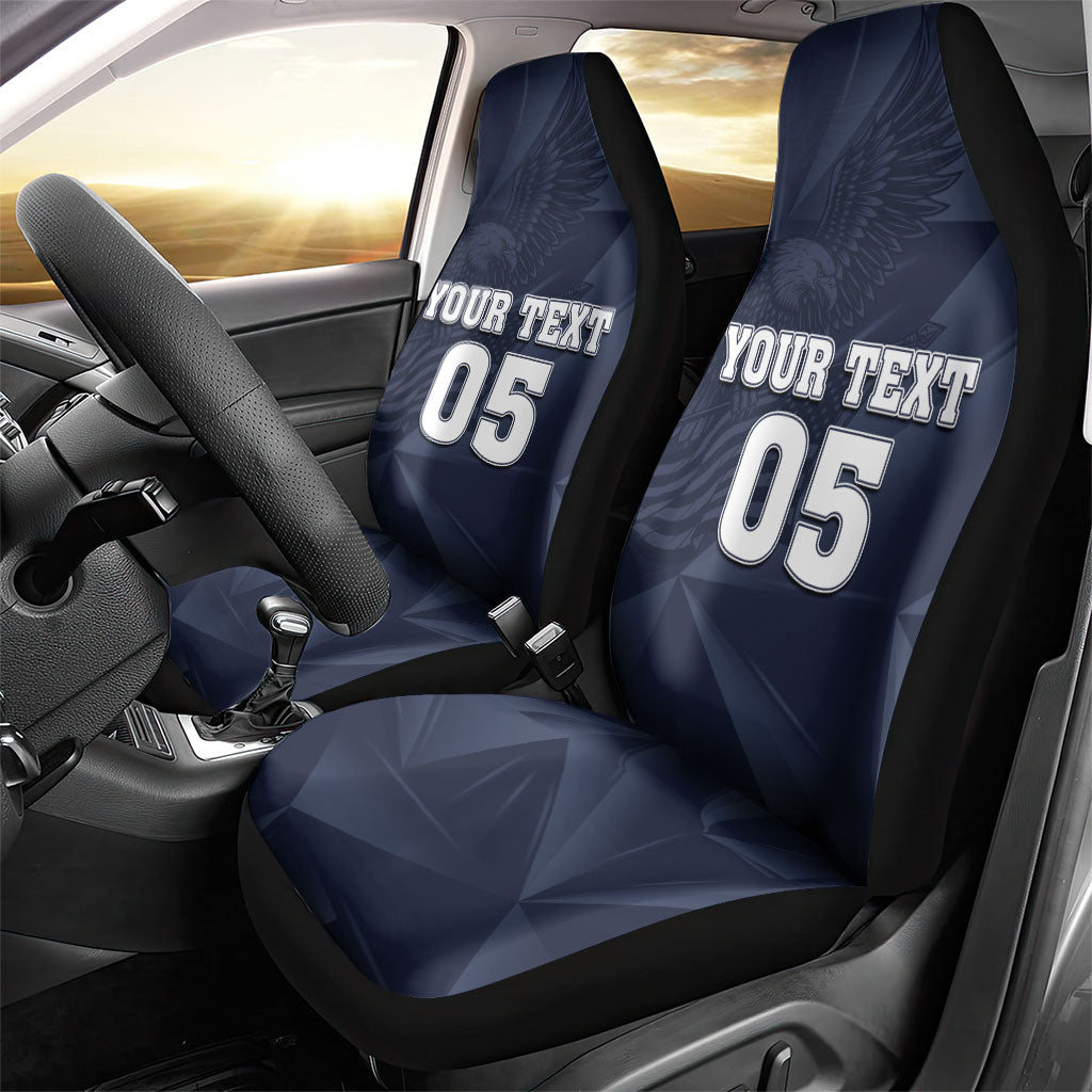 Custom United States Soccer 2026 Car Seat Cover USA Eagle Simple Style
