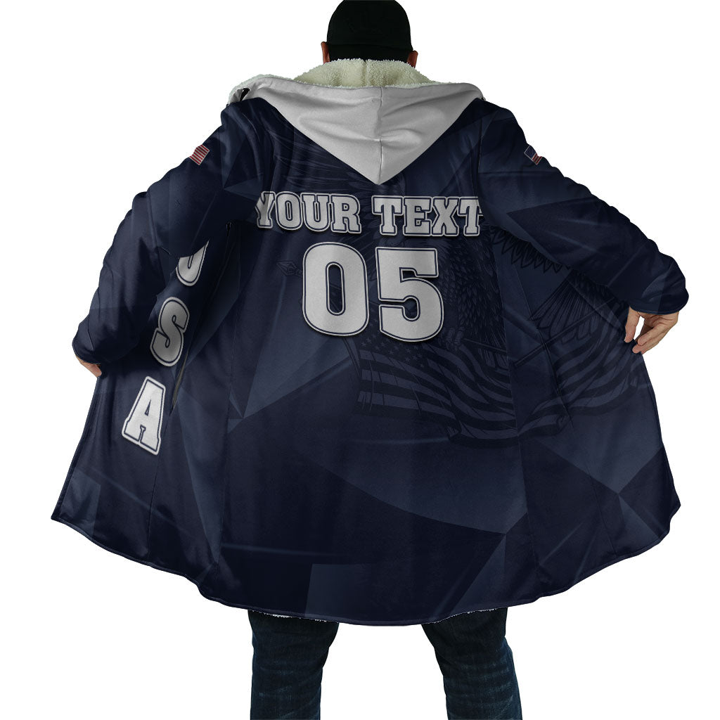 Custom United States Soccer 2026 Cloak USA Eagle Simple Style