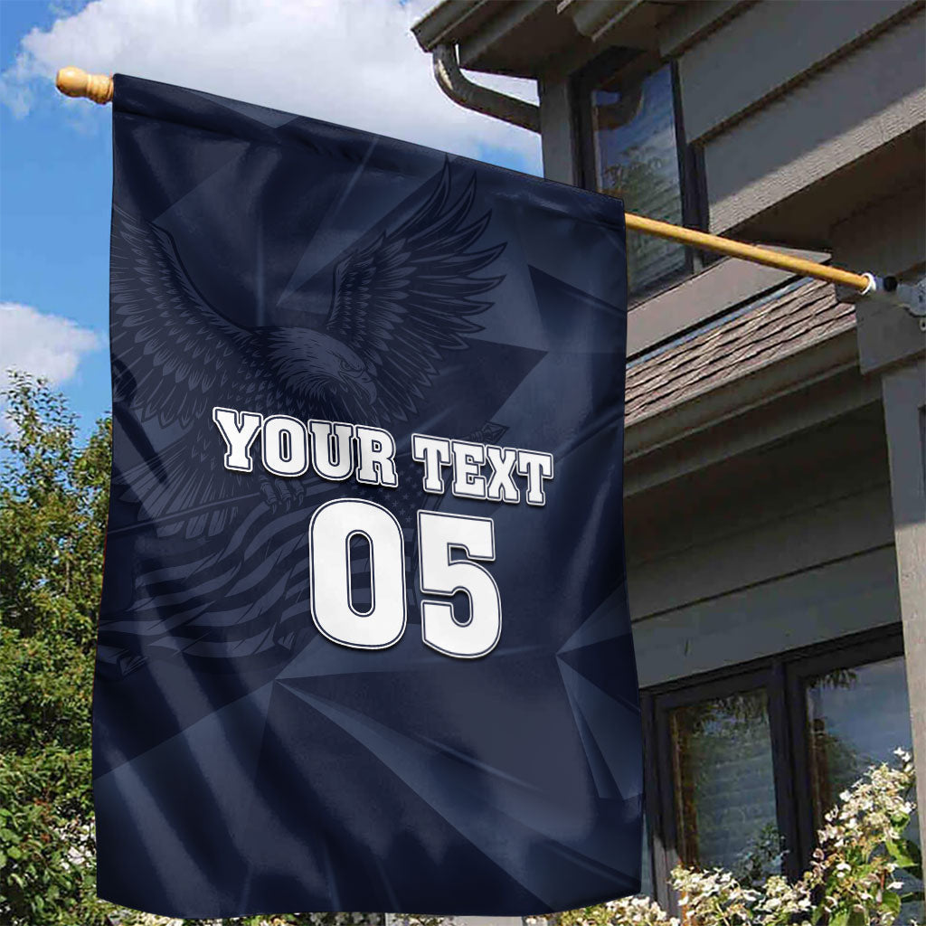 Custom United States Soccer 2026 Garden Flag USA Eagle Simple Style